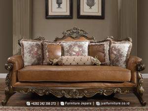 gambar sofa mewah untuk ruang tamu 3 1 Sofa tamu mewah jepara
