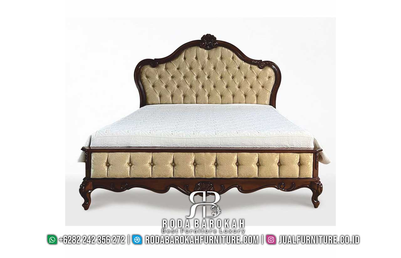 Wajib Punya Tempat Tidur Natural Jati Mudah Dibersihkan STT-395