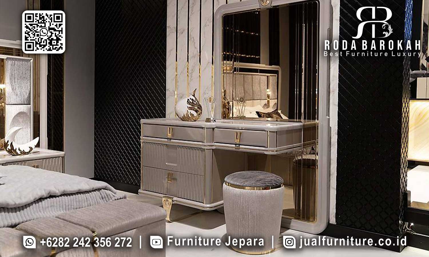 Flash Sale Tempat Tidur Mewah Jepara Asli Jepara STT-398