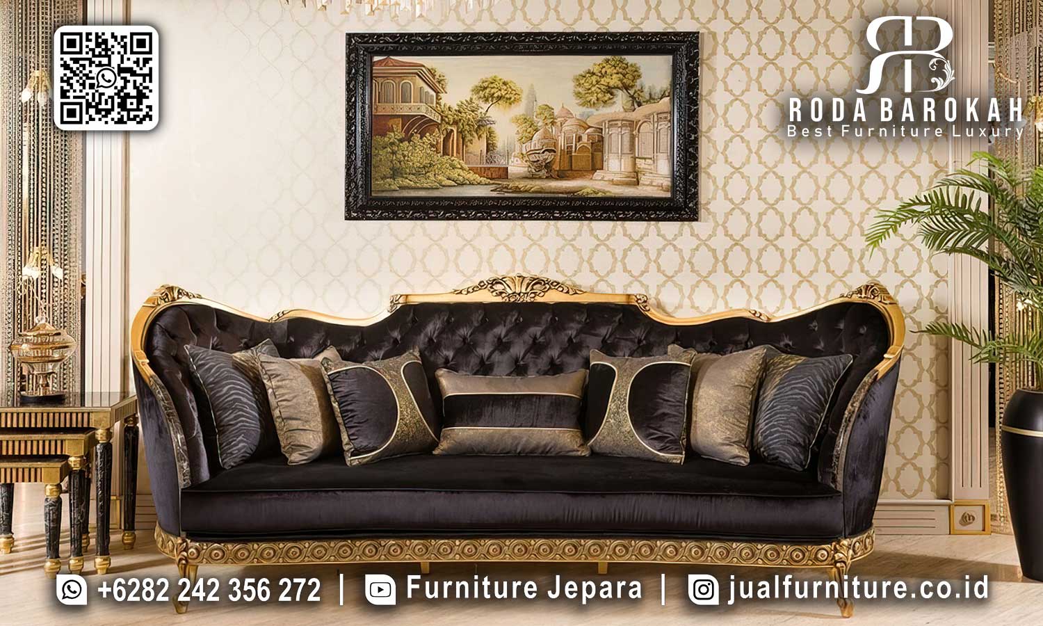 Harga Terbaik Set Tamu Sultan Luxury Garansi Resmi STM-808