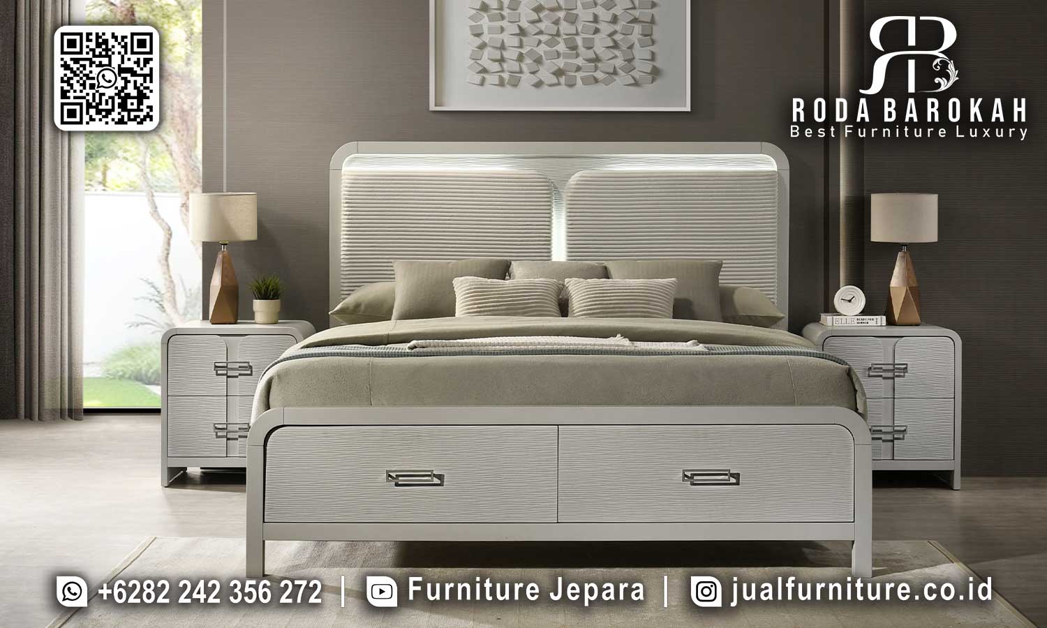 Top Seller Set Kamar Minimalis Elegan Kualitas Premium STT-404