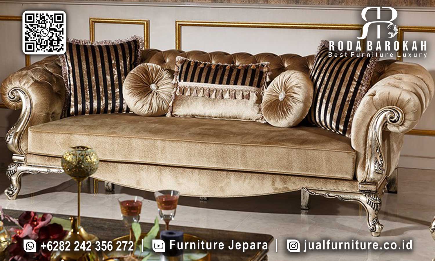 Deal Spesial Sofa Mewah Klasik Fleksibel Ruangan STM-833 2 Deal Spesial Sofa Mewah Klasik Fleksibel Ruangan STM-833