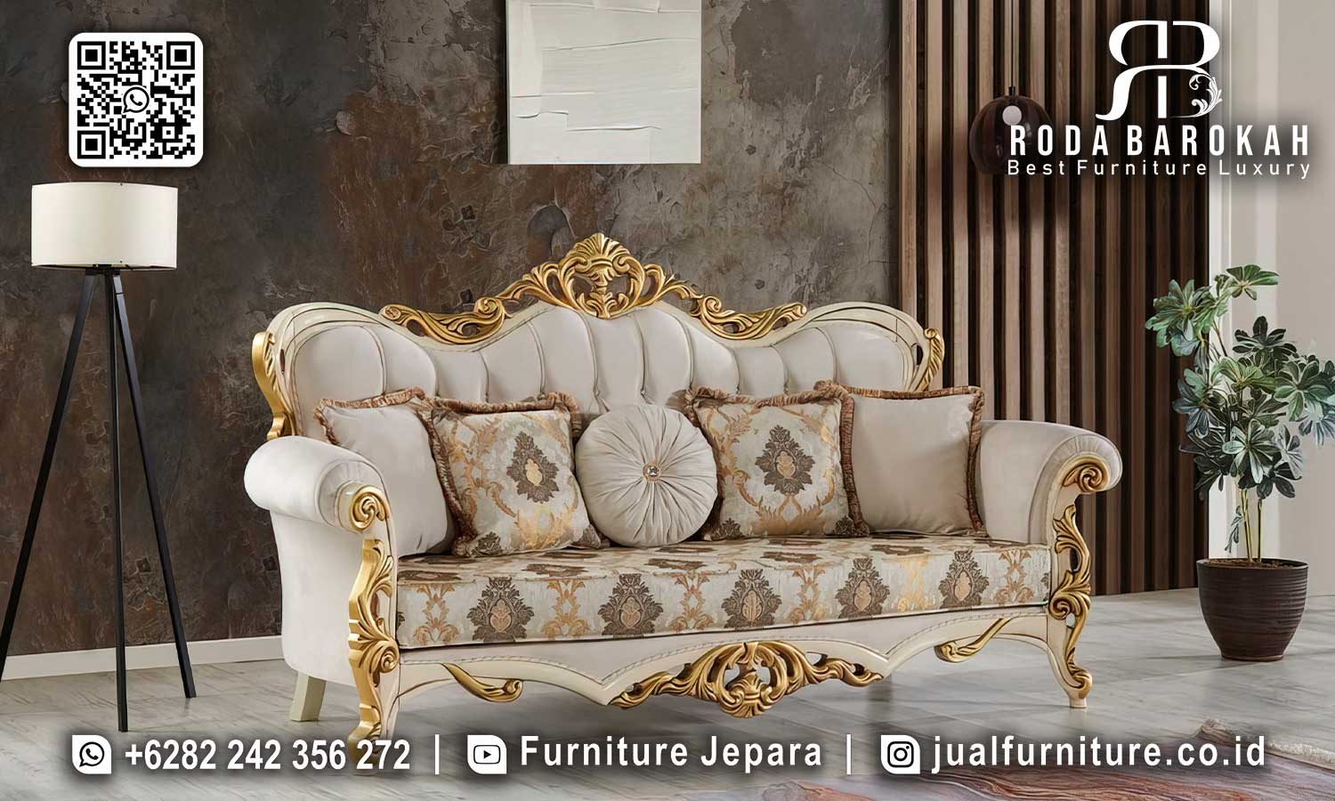 Diskon Hari Ini Sofa Tamu Mewah Tahan Lama STM-828