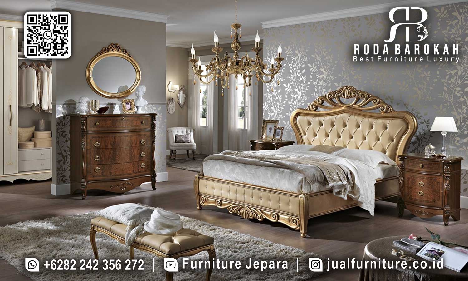Favorit Tempat Tidur Mewah Winny Harga Murah STT-428