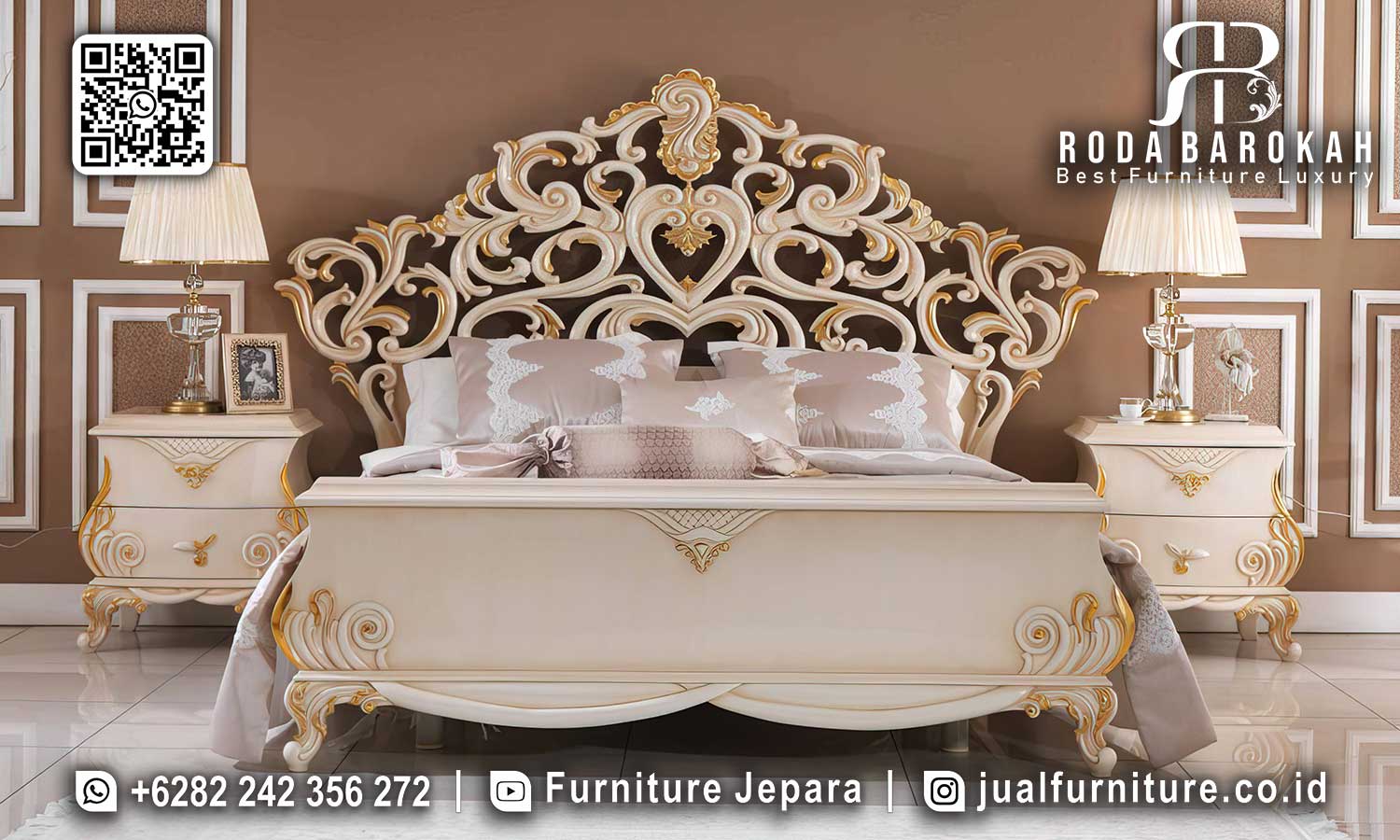Limited Edition Order Tempat Tidur Mewah Siap Pakai STT-413