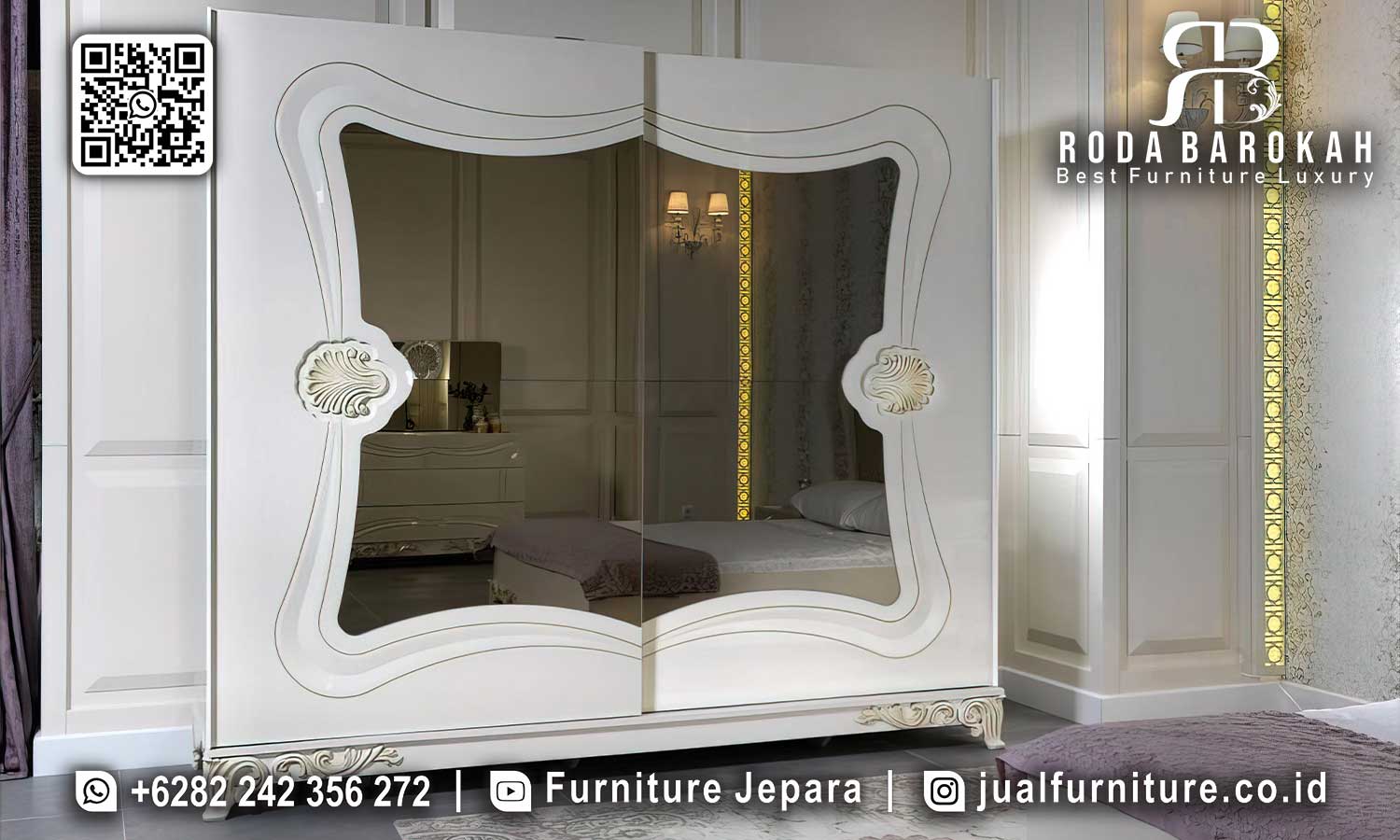 Super Promo Furniture Tempat Tidur Modern Sentuhan Mewah STT-414