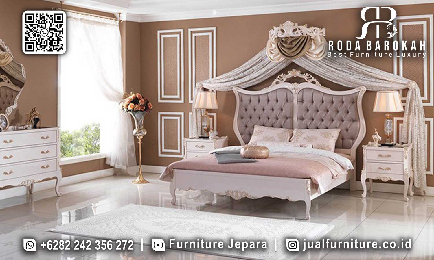 Super Promo Tempat Tidur Mewah Desain Minimalis STT-432