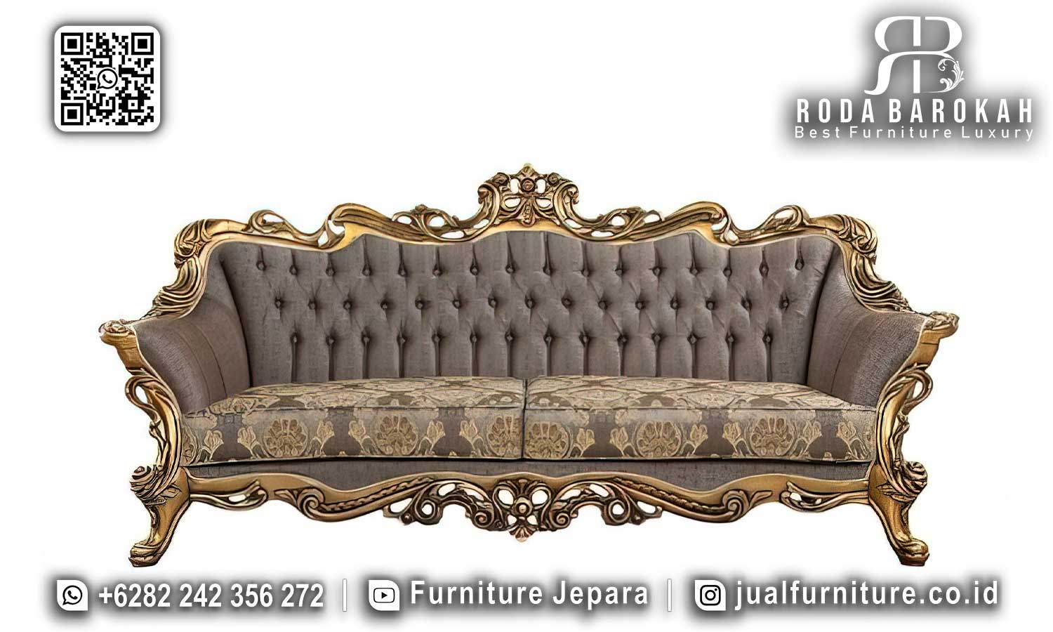 Deal Spesial Sofa Mewah Kursi Tamu Desain Minimalis STM-848
