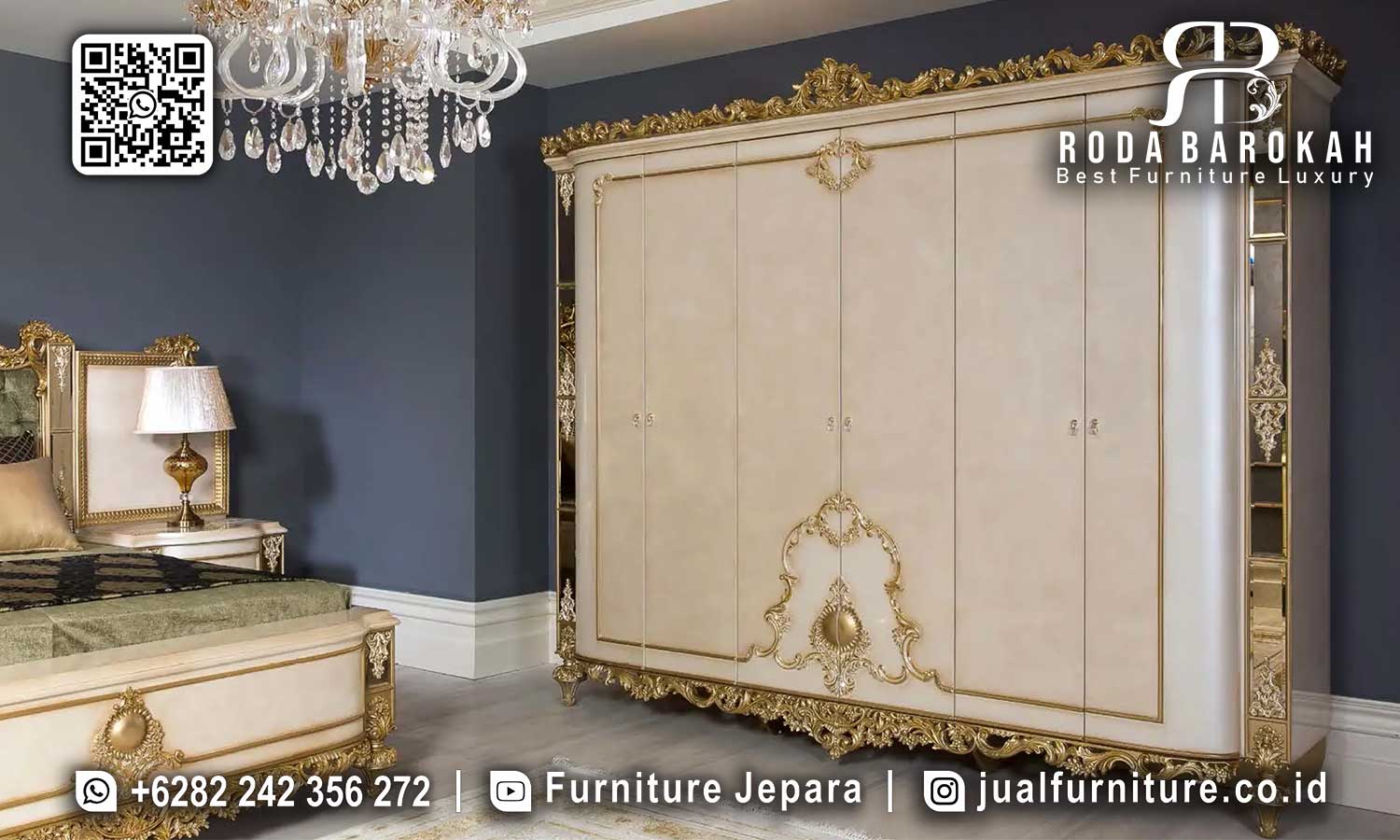 Diskon Spesial Set Kamar Tidur Mewah Anti Rayap STT-446
