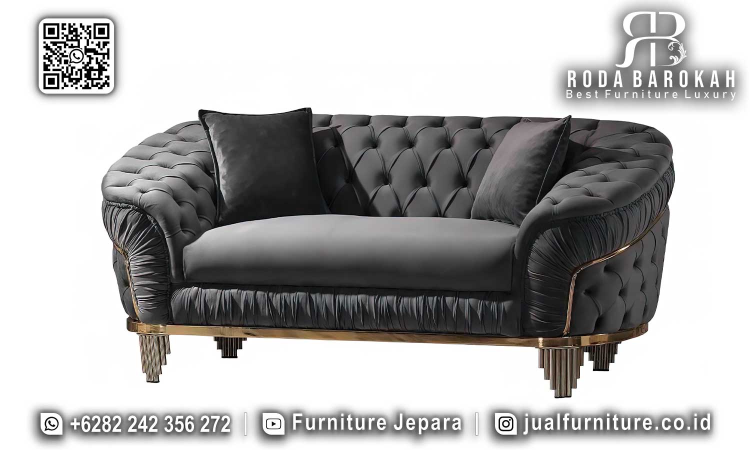 Distributor Sofa Minimalis Stainless Luxury Tahan Lama STM-861
