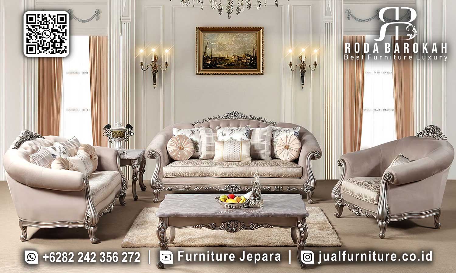 Favorit Sofa Tamu Mewah Sering Dicari STM-860