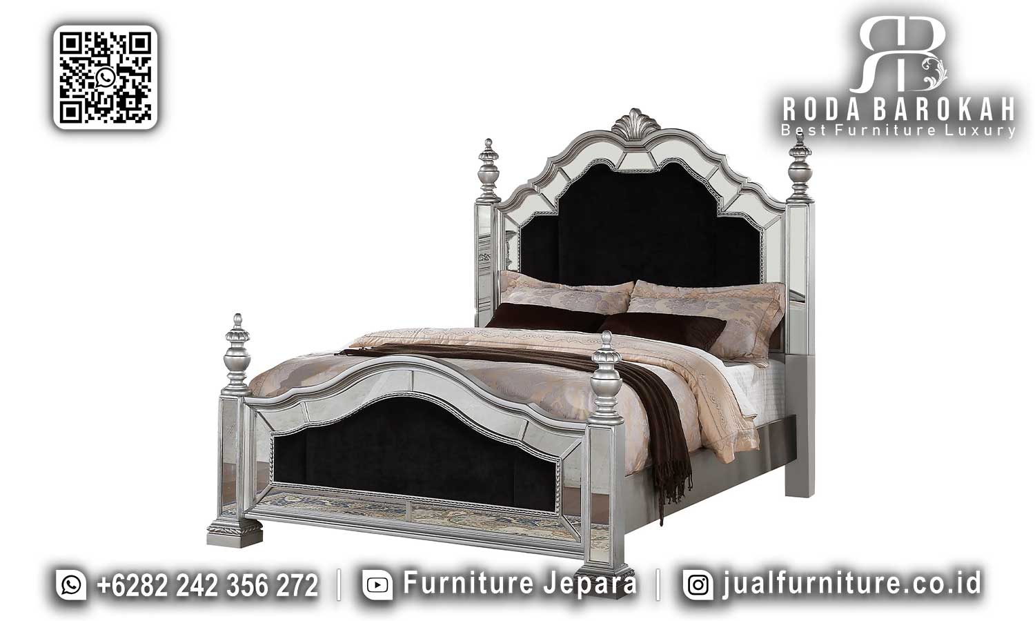 Populer Tempat Tidur Mewah Klasik Harga Oke STT-453