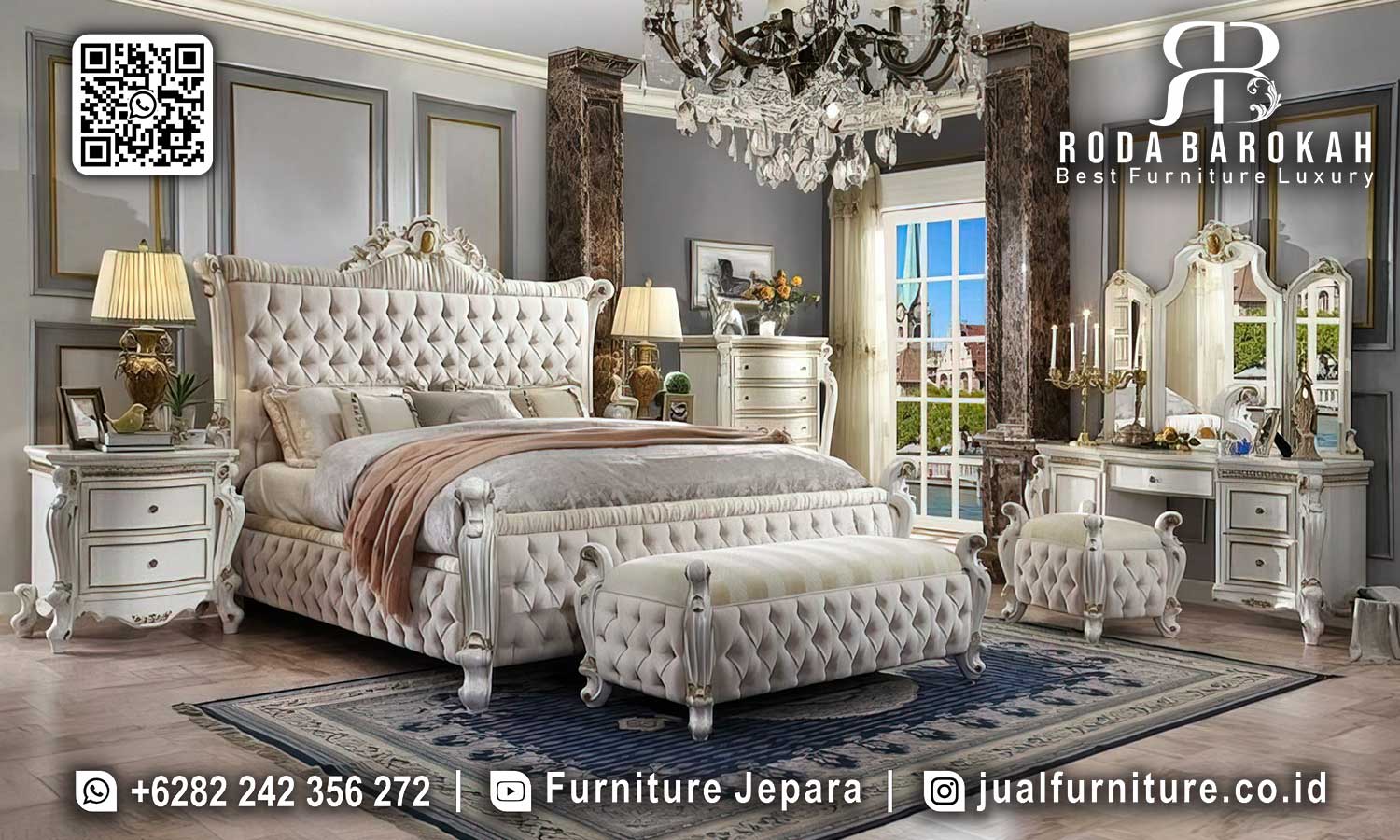 Serbu Sekarang Set Tempat Tidur Klasik Desain Eksklusif STT-451