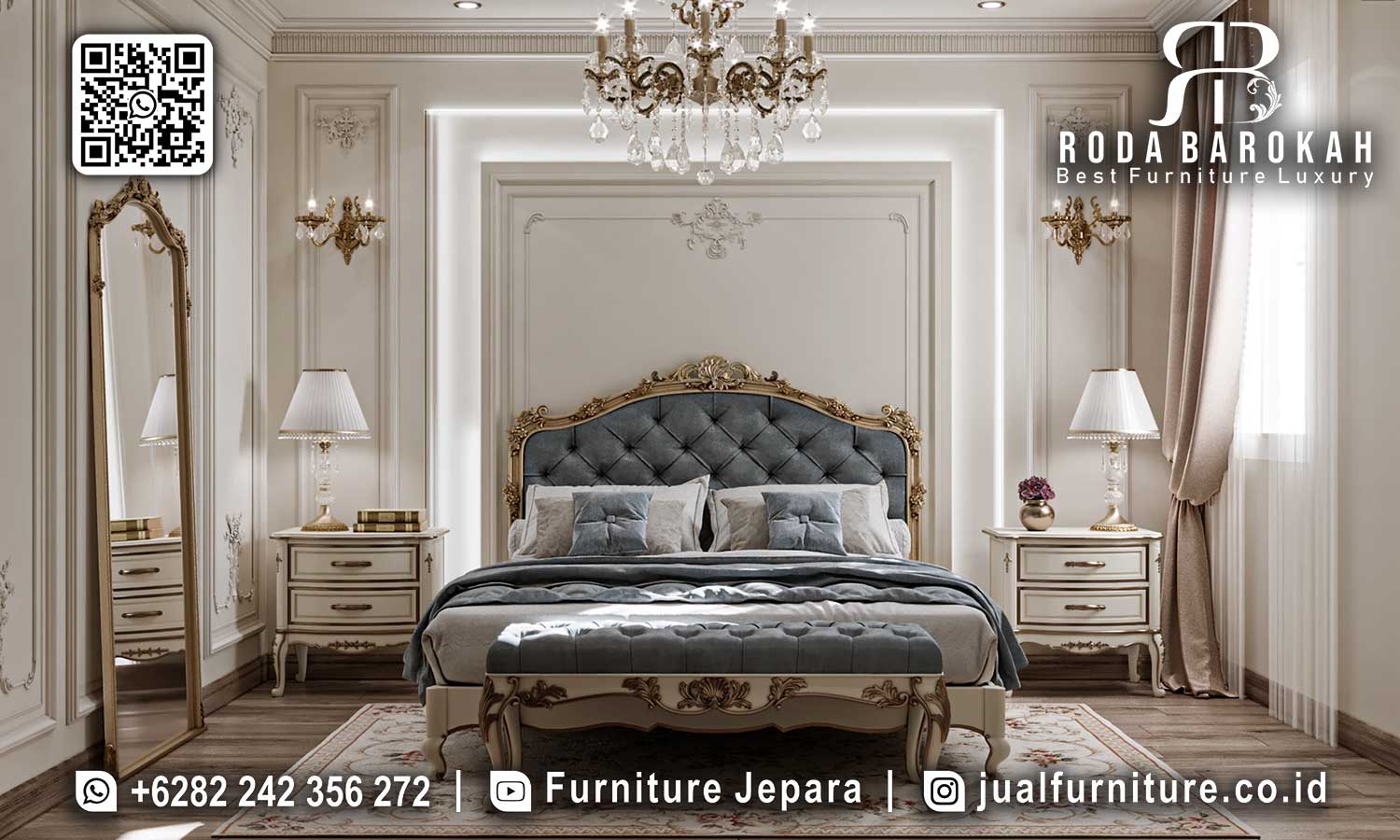 Deal Spesial Tempat Tidur Gold Mewah Warna Netral STT-445
