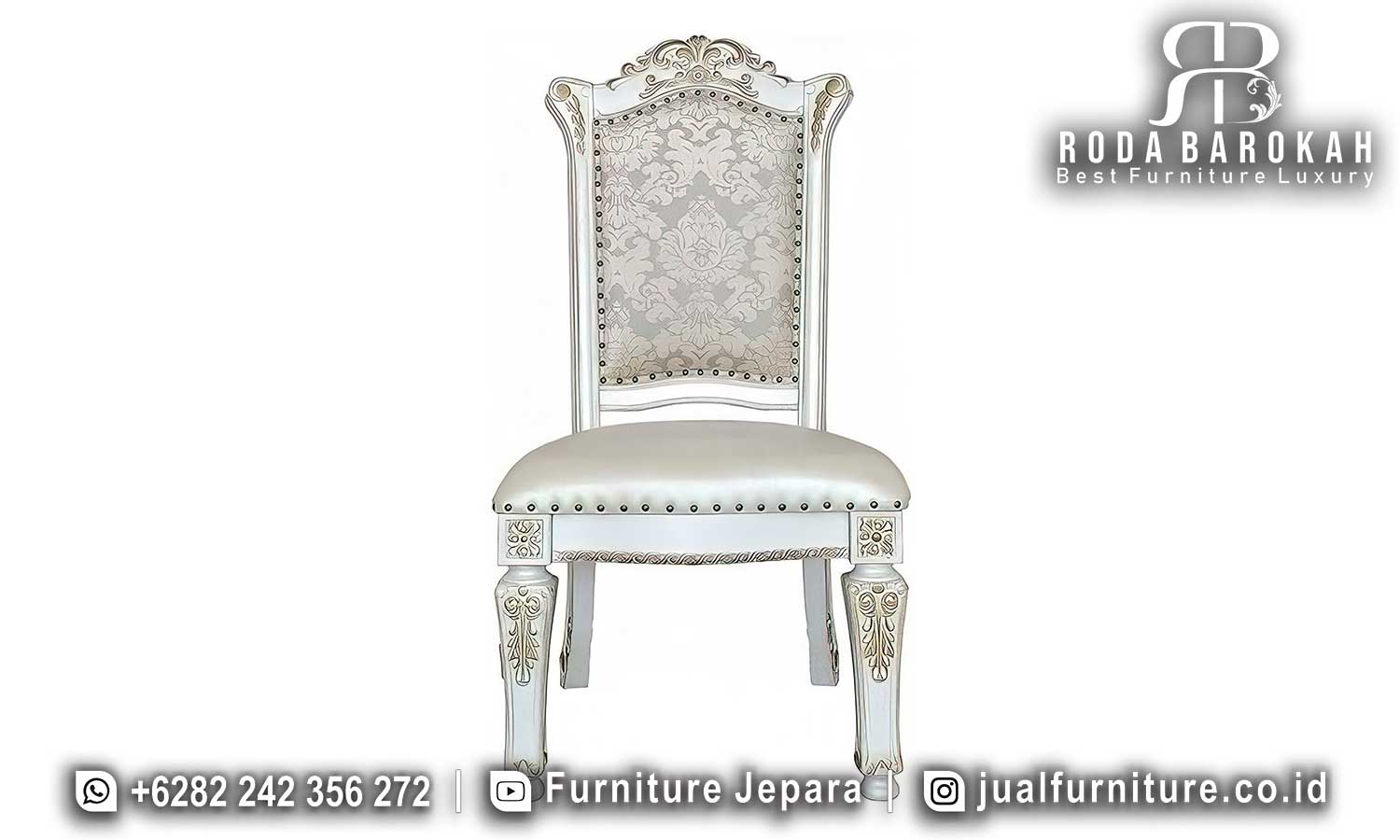 Jual Meja Makan Mewah Casablanca Bernuansa Klasik SMM-602