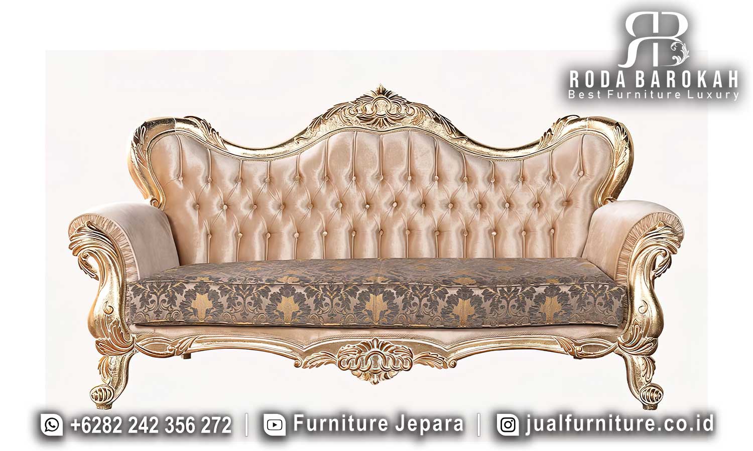 Pesan Sofa Tamu Glamor Mewah Anti Jamur STM-867