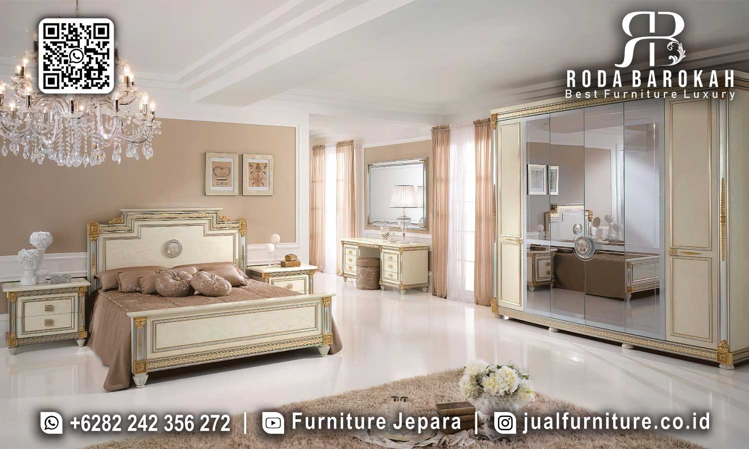 Lokal Tempat Tidur Mewah Elegance Anti Lembab STT-465