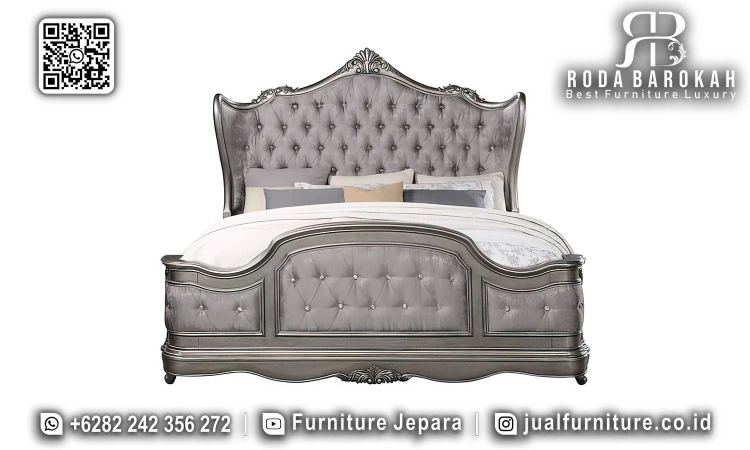 Jual Tempat Tidur Mewah Klasik Casablanca STT-509