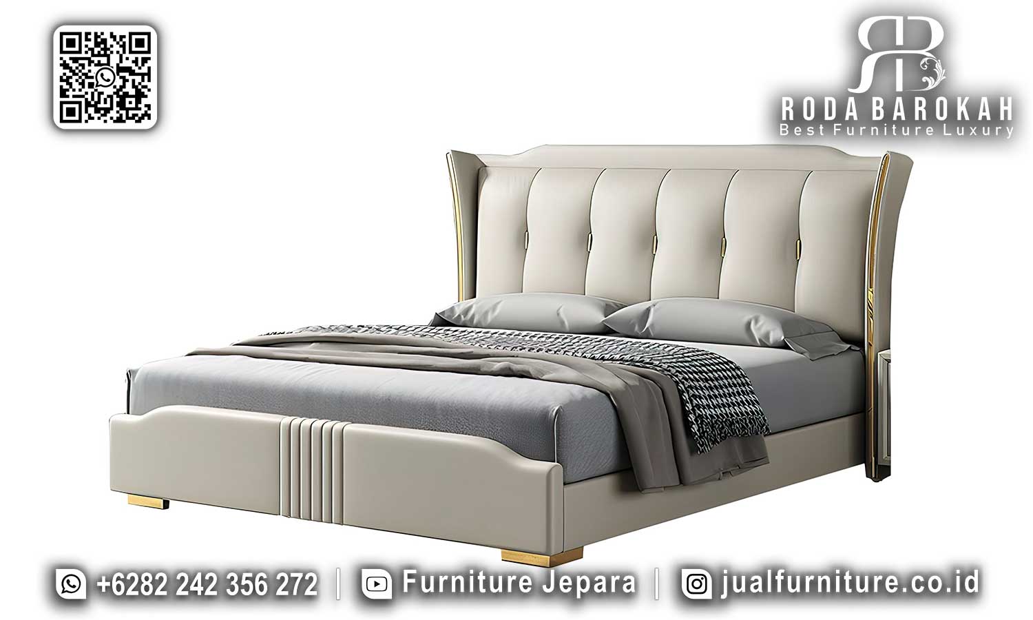 Jual Tempat Tidur Mewah Terbaru Castello Nuansa Eksklusif STT-486