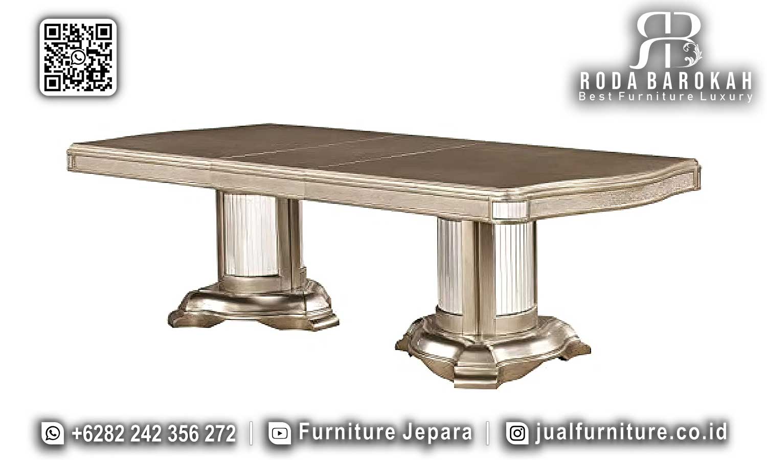 Meja Makan Mewah Terbaru Bourbon