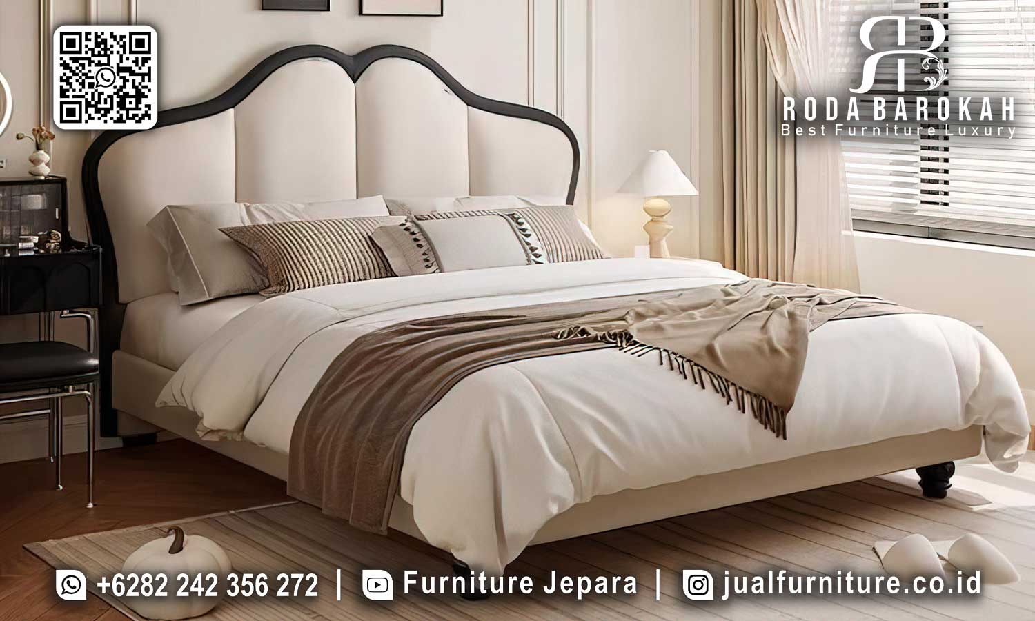 Model Tempat Tidur Mewah Montmartre Desain Elegan STT-499