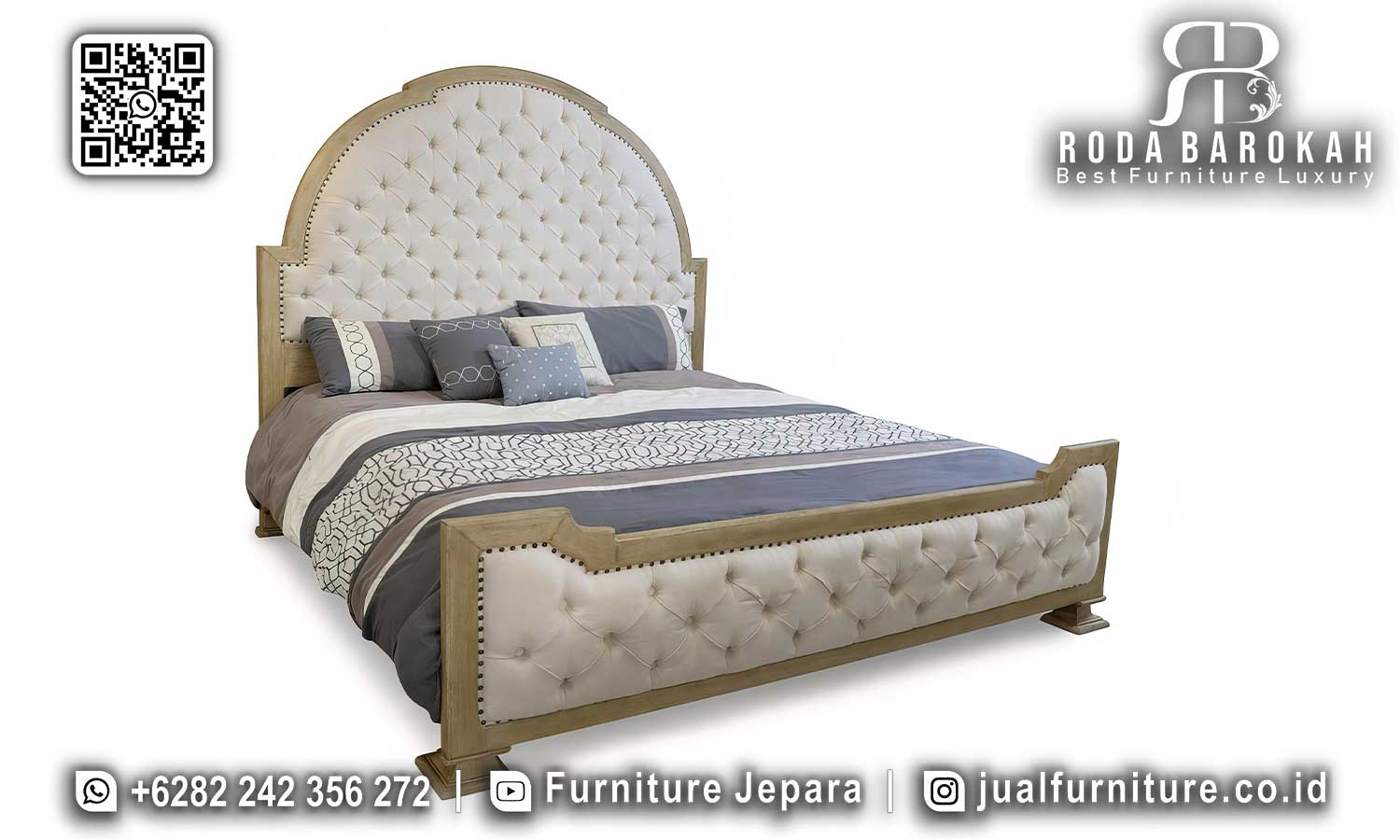 Tempat Tidur Mewah Minimalis Granada Bahan Berkualitas STT-516