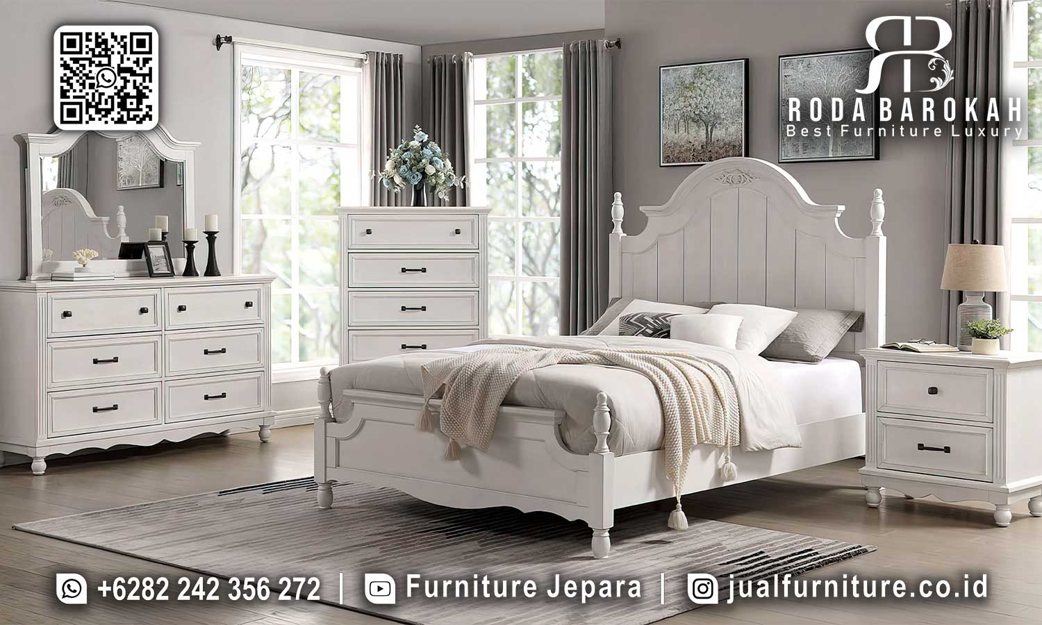 Tempat Tidur Minimalis Jepara Splendore Desain Berkelas STT-501