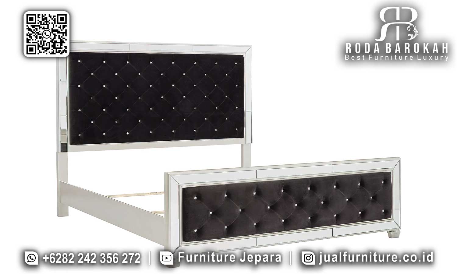 Tempat Tidur Minimalis Modern Venesia Antik Elegan STT-494
