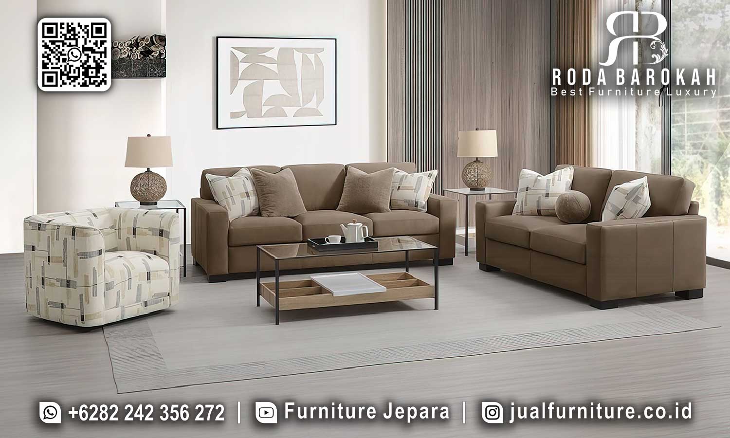 Jual Sofa Tamu Minimalis Royale Material Pilihan STM-921