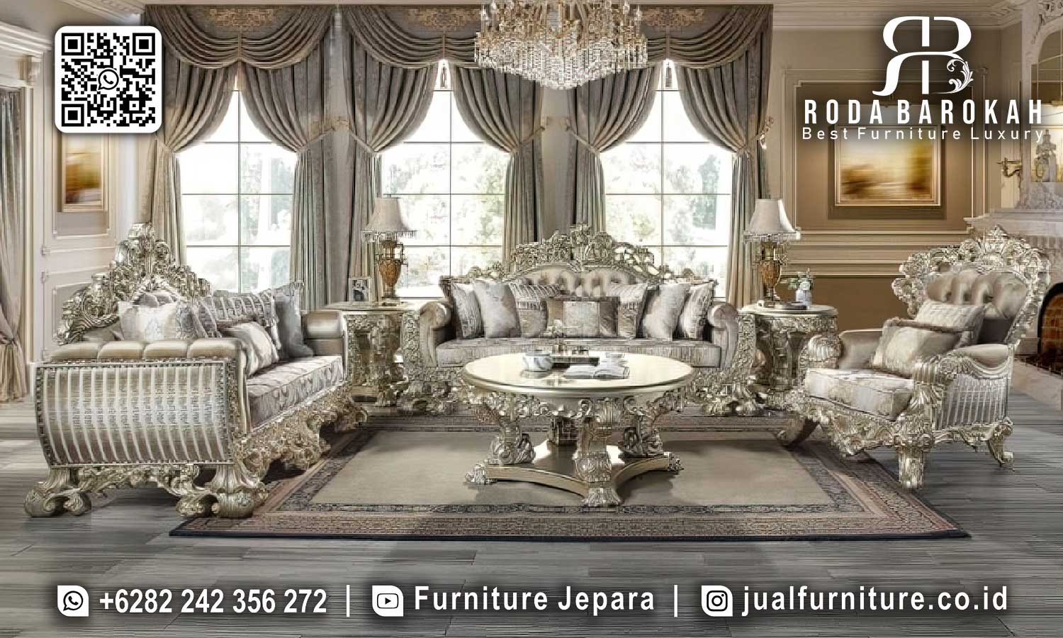 Transformasi ruang tamu Anda dengan Sofa Tamu Mewah Klasik STM-926, desain refined dan material premium. Dapatkan sekarang!