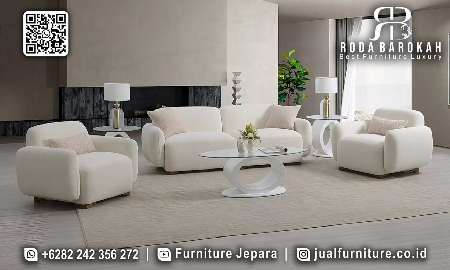 Sofa Tamu Minimalis Mewah Tuscany Bernuansa Antik STM-922