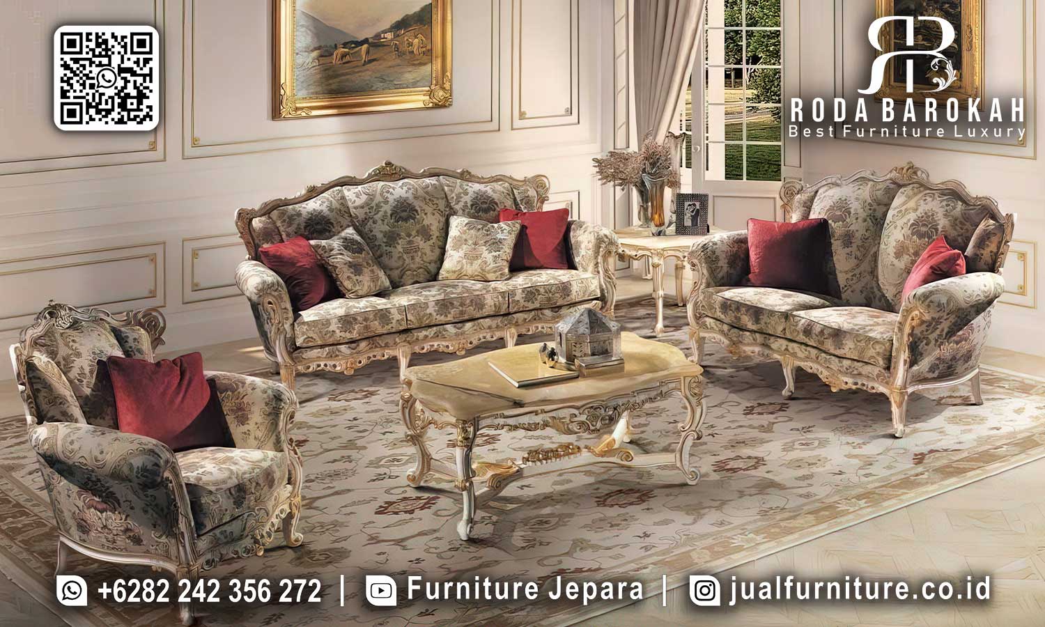 Jual Sofa Ruang Tamu Mewah Siena Nuansa Eksklusif STM-937