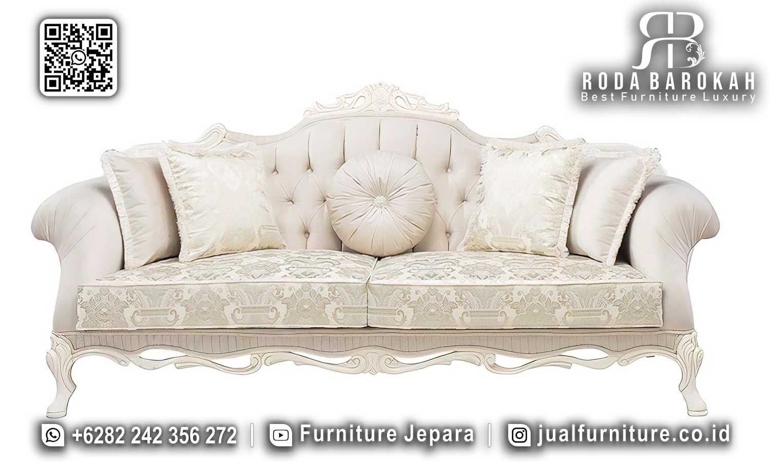 Jual Sofa Tamu Mewah Dubrovnik Desain Berkarakter STM-990