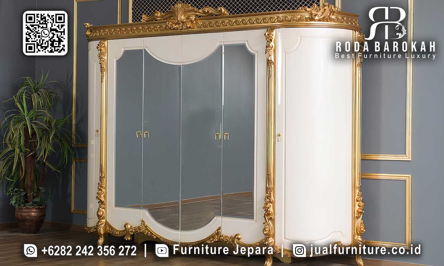 Set Kamar Tidur Mewah Royal Verona Produk Bergaransi STT-566