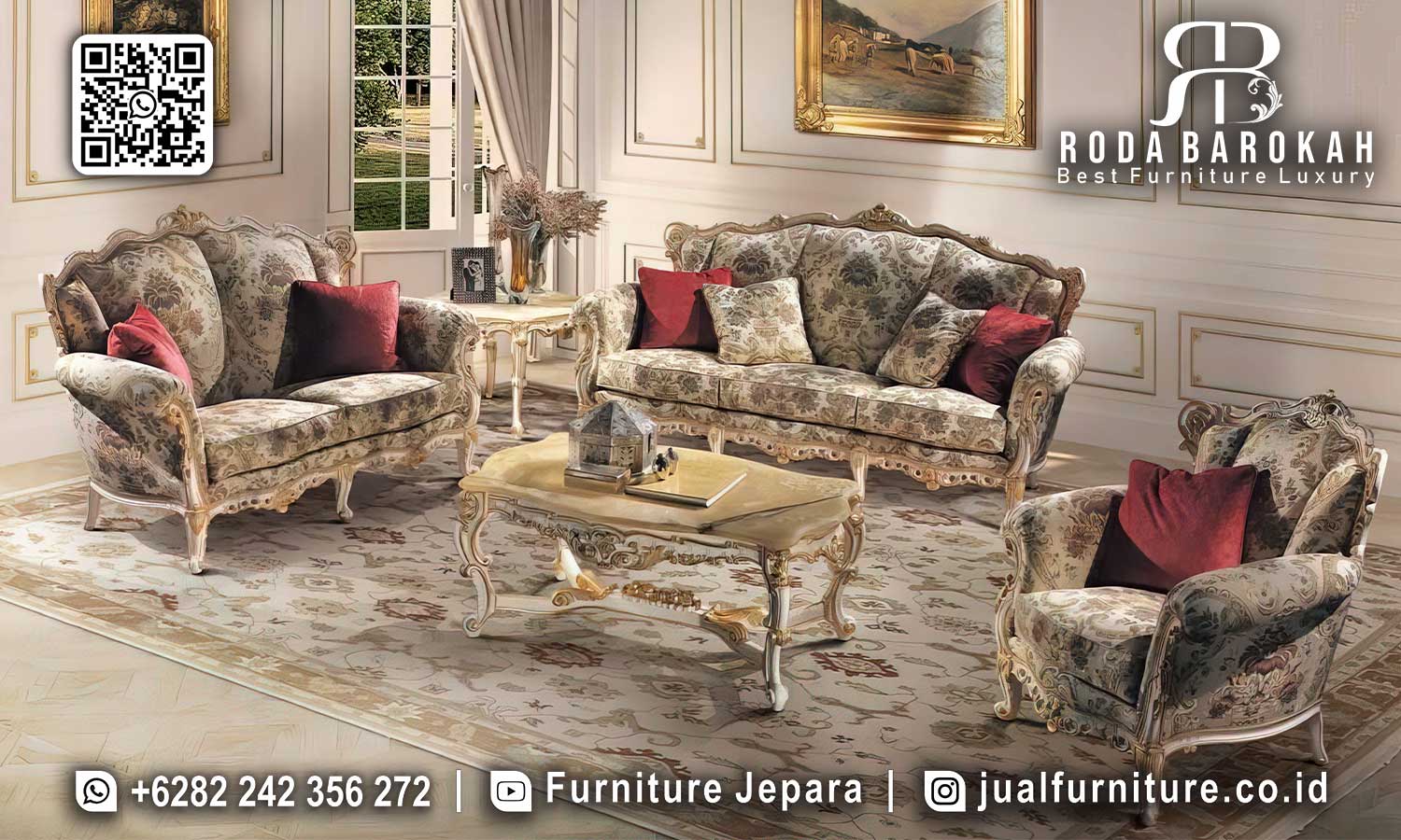 Jual Sofa Ruang Tamu Mewah Siena Nuansa Eksklusif STM-937