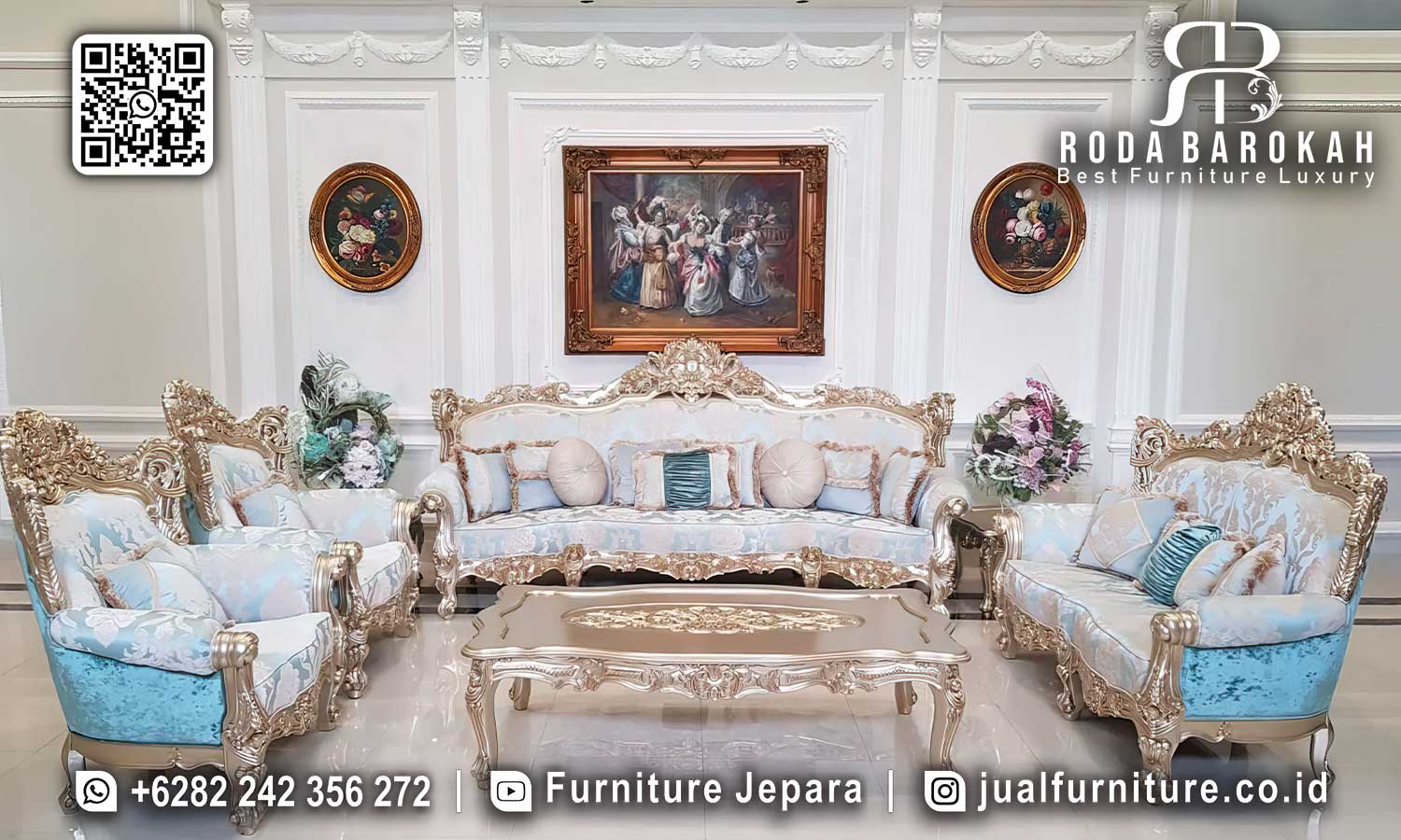 Model Terbaru Sofa Tamu Mewah Monaco Kualitas Pengerjaan STM-977