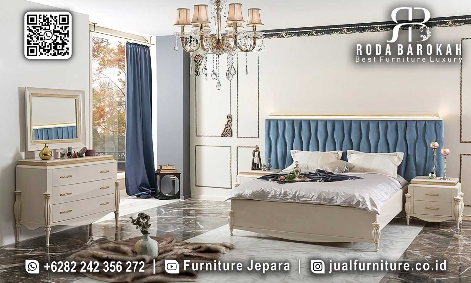 Set Kamar Istana Mewah Modena Desain Eksklusif STT-579