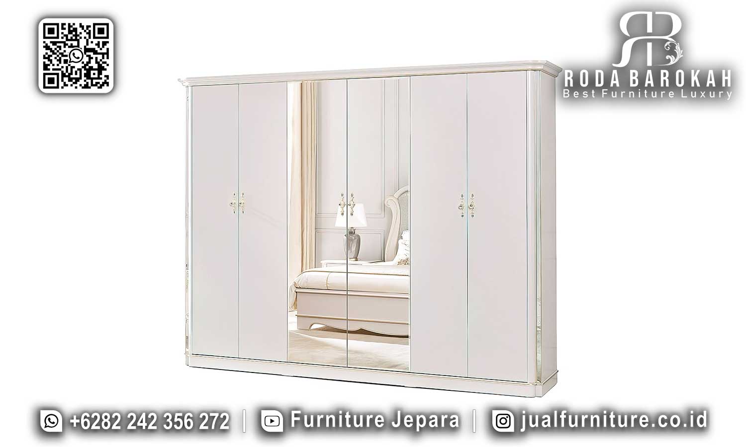 Jual Kamar Tidur Mewah Imperiale Furnitur Jepara STT-614
