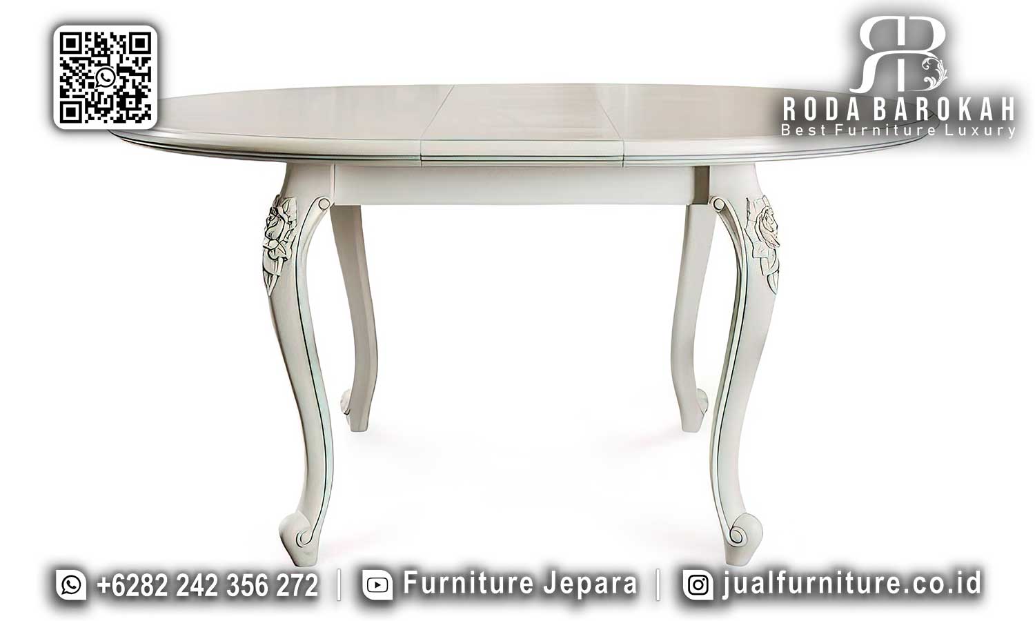 Jual Meja Makan Jepara Sevilla Nuansa Timeless SMM-746