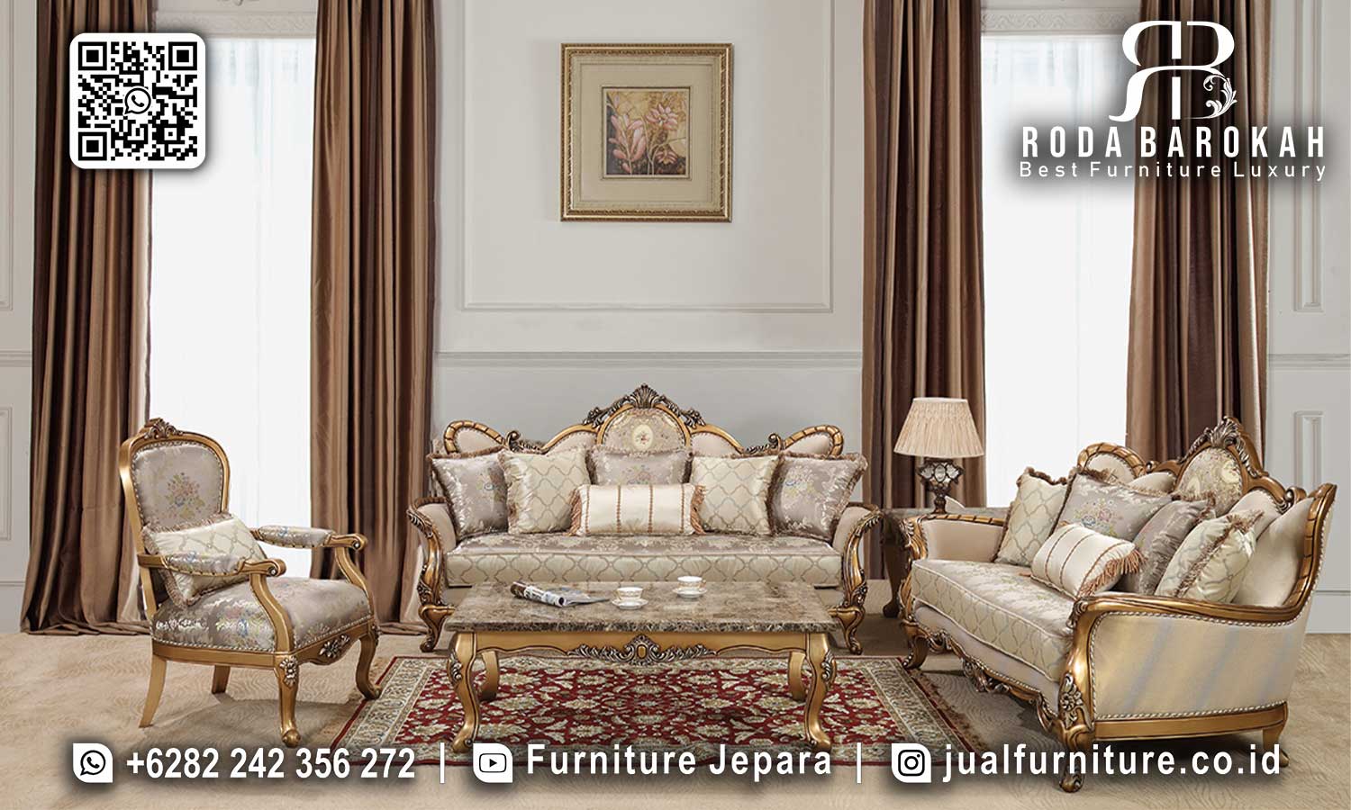 Jual Sofa Jepara Mewah Regale Tampilan Eksklusif STM-1031