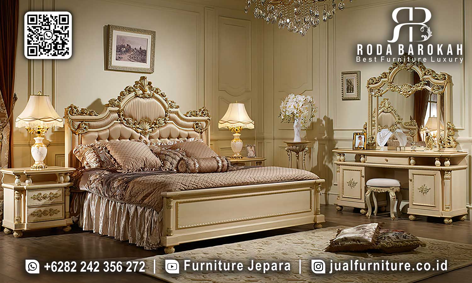 Kamar Tidur Mewah Padova Nyaman Digunakan STT-618