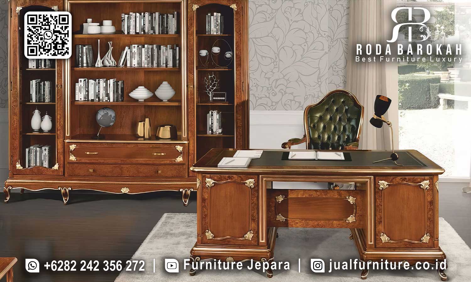 Model Meja Makan Kantor Jati Lucca Kualitas Pengerjaan FK-012