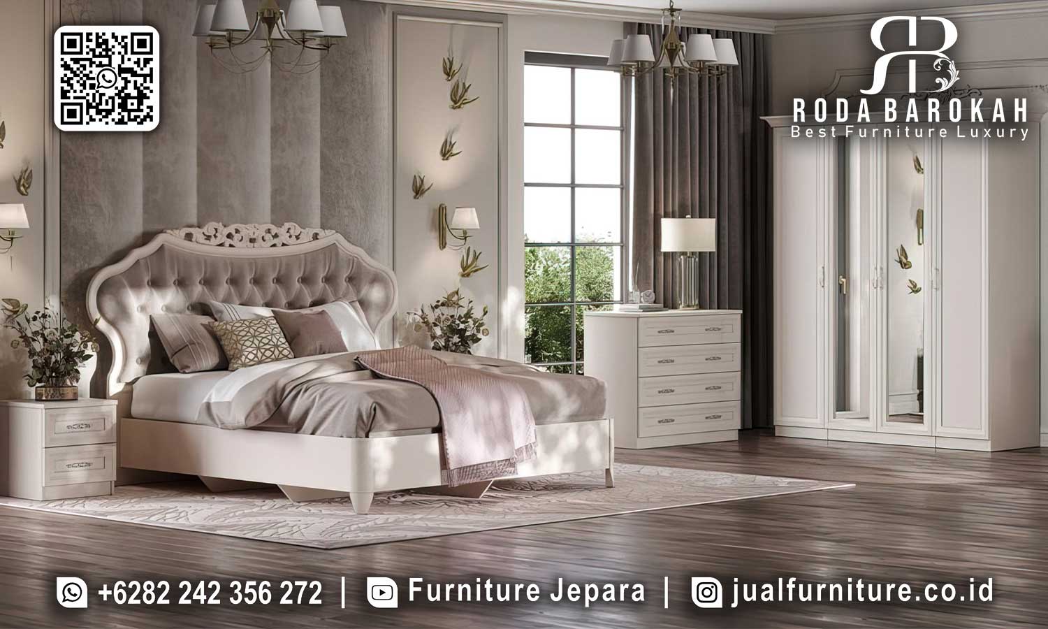 Model Set Kamar Mewah Dubrovnik Sambungan Kuat STT-629 2 Model Set Kamar Mewah Dubrovnik Sambungan Kuat STT-629