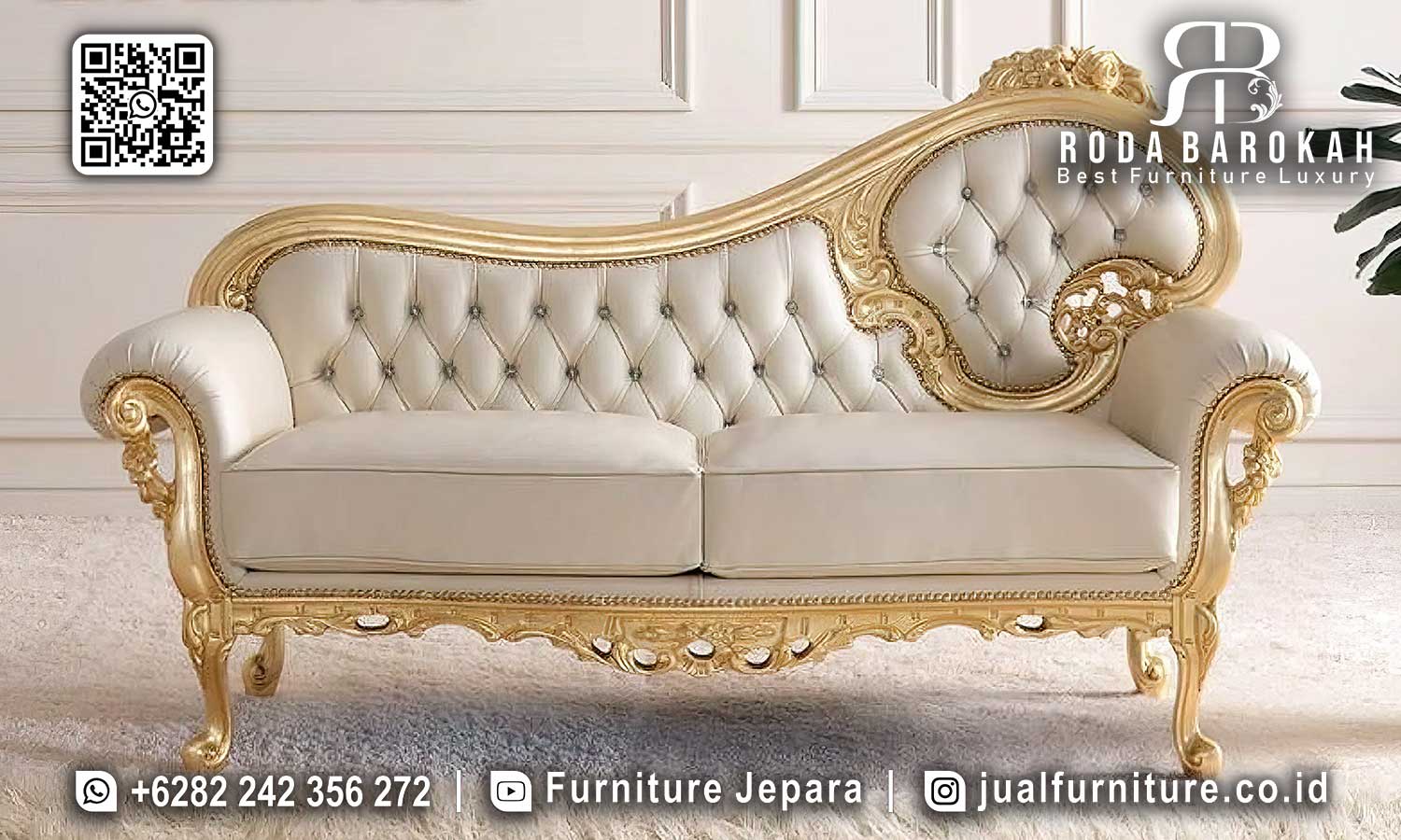 Sofa Pelaminan Ukir Mewah Perugia Kualitas Premium STM-1005