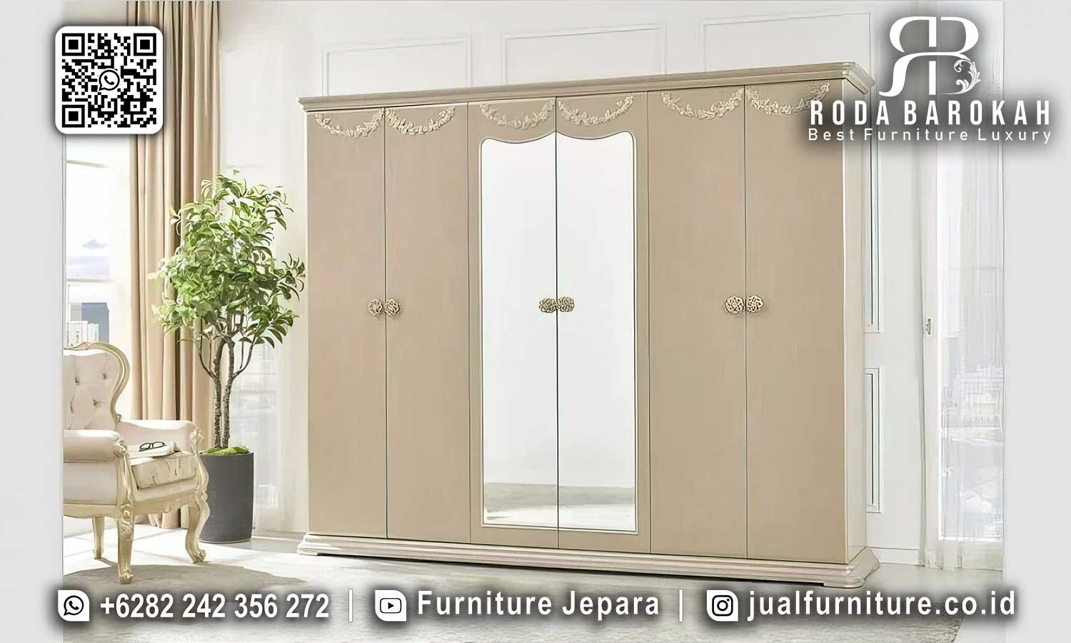 Tempat Tidur Gold Modern Granada Workshop Jepara STT-608