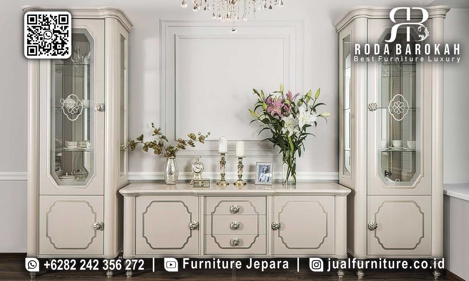 Bufet Tv Klasik Mewah Bellezza Kerajinan Jepara BT-052 1 Bufet Tv Klasik Mewah Bellezza Kerajinan Jepara BT-052