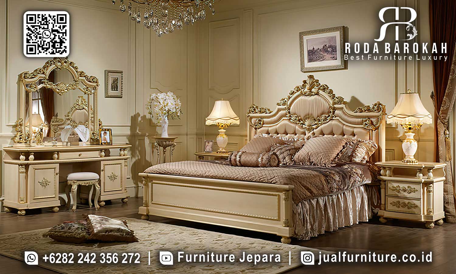 Kamar Tidur Mewah Padova Nyaman Digunakan STT-618