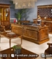Meja Kantor Jati Sovrano Tampilan Prestisius FK-023