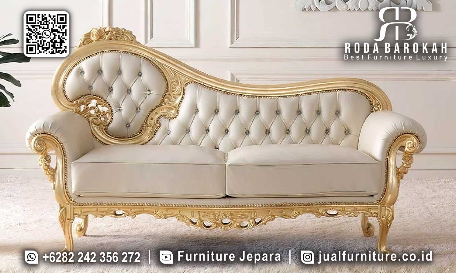 Sofa Pelaminan Ukir Mewah Perugia Kualitas Premium STM-1005