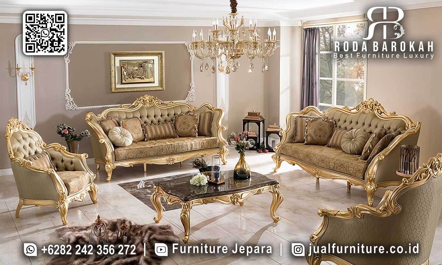Sofa Ruang Tamu Tuscany Tampilan Prestisius STM-1000
